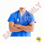 Unisex All Season Scrub Top - Image 2